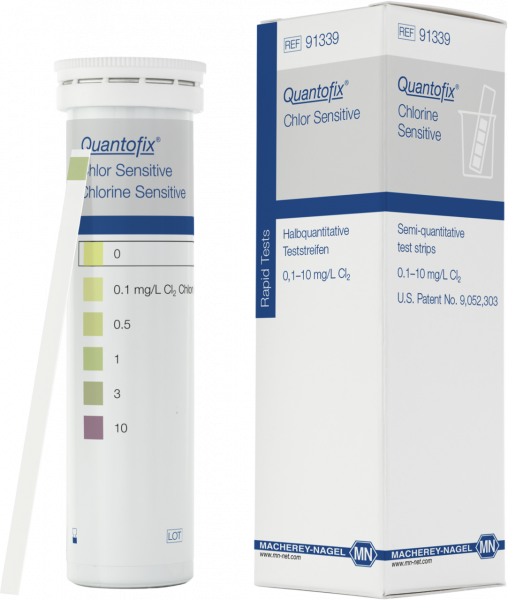 Semi-quantitative test strips QUANTOFIX Chlorine Sensitive