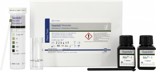 Semi-quantitative test strips QUANTOFIX Molybdenum