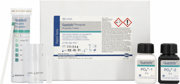 Semi-quantitative test strips QUANTOFIX Phosphate