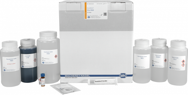 NucleoBond Xtra Midi kit for transfection-grade plasmid DNA