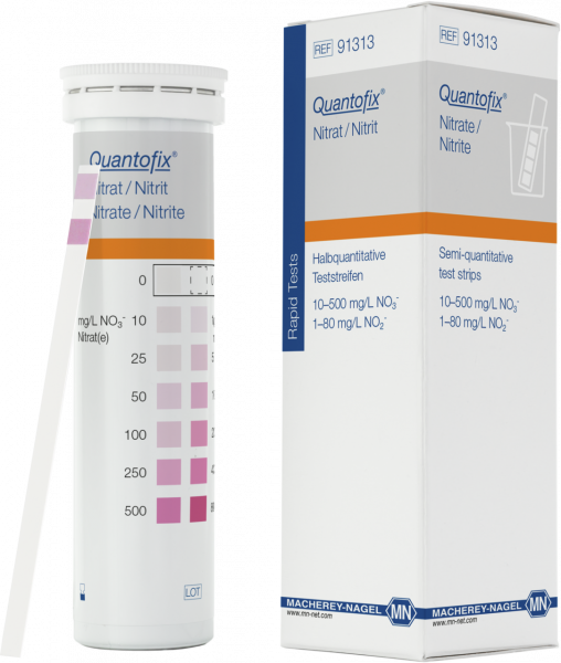 Semi-quantitative test strips QUANTOFIX Nitrate/Nitrite