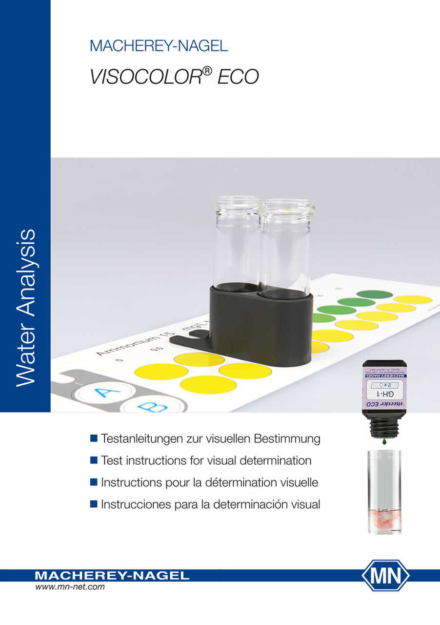 Colorimetric test kit VISOCOLOR ECO Nitrate MACHEREY-NAGEL, MN