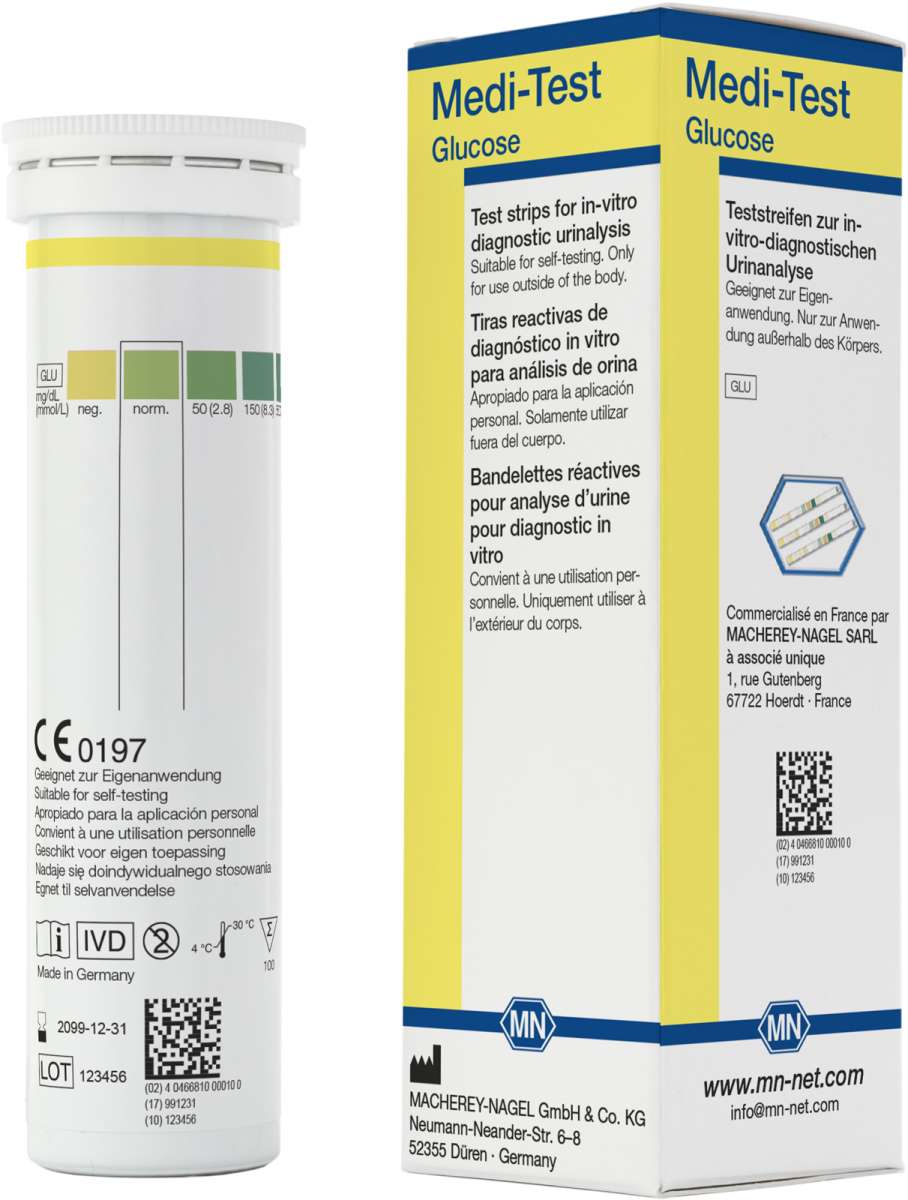 Urine Test Strips Medi Test Glucose Macherey Nagel Mn Macherey Nagel 5967