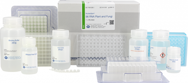 NucleoSpin 96 RNA Plant and Fungi, 96-well kit for RNA from plants and fungi