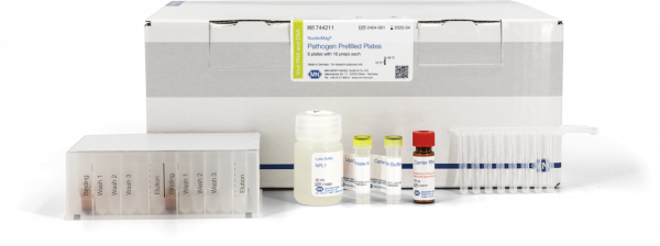 NucleoMag Pathogen Prefilled Plates, for nucleic acids from clinical samples