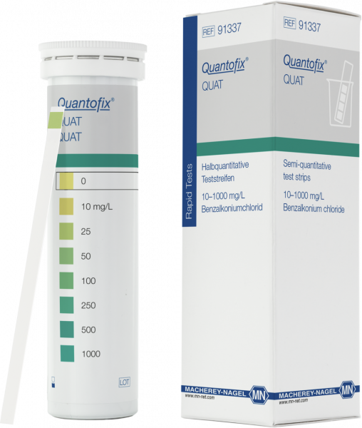 Semi-quantitative test strips QUANTOFIX QUAT