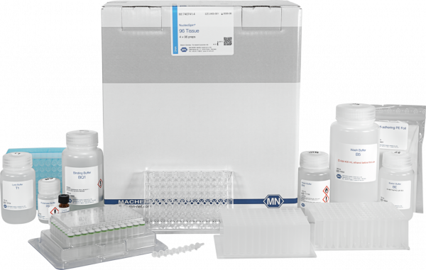 NucleoSpin 96 Tissue, 96-well kit for DNA from cells and tissue