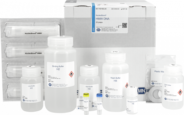 NucleoBond HMW DNA, high molecular weight DNA from diverse sample materials